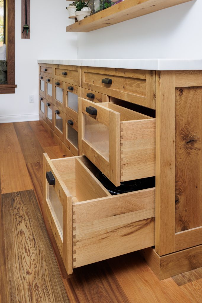 Glass Display Drawers